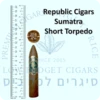 Republic Cigars Sumatra Short Torpedo