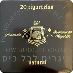 Los Mosqueteros Cigarillos Natural
