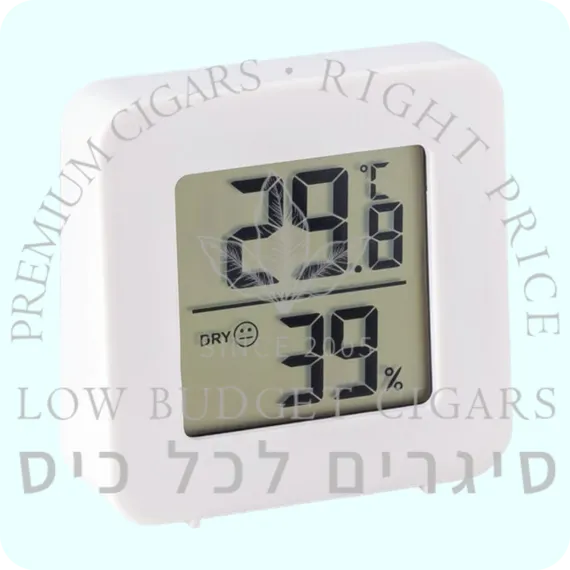 Digital Hygrometer White