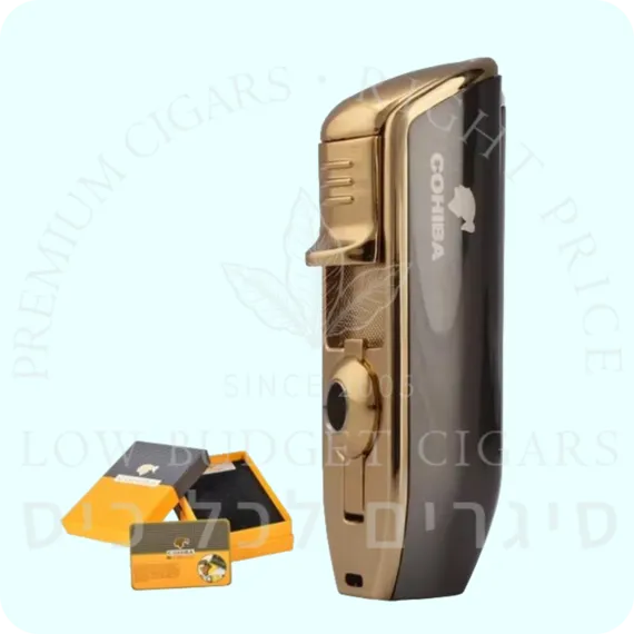 Jobon 3-Flame Cigar Lighter